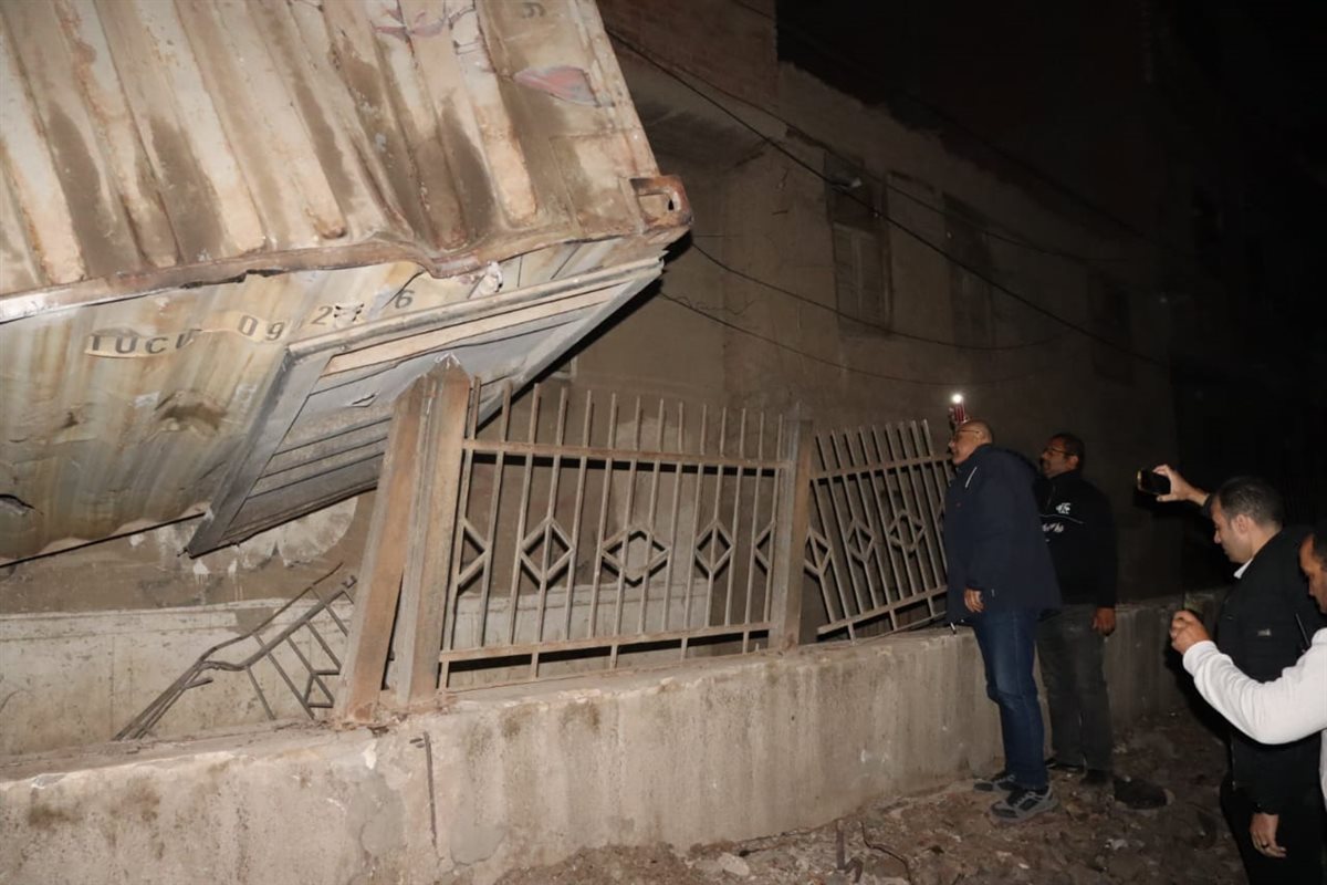 متابعة حادث حاويات قطار طوخ، فيتو