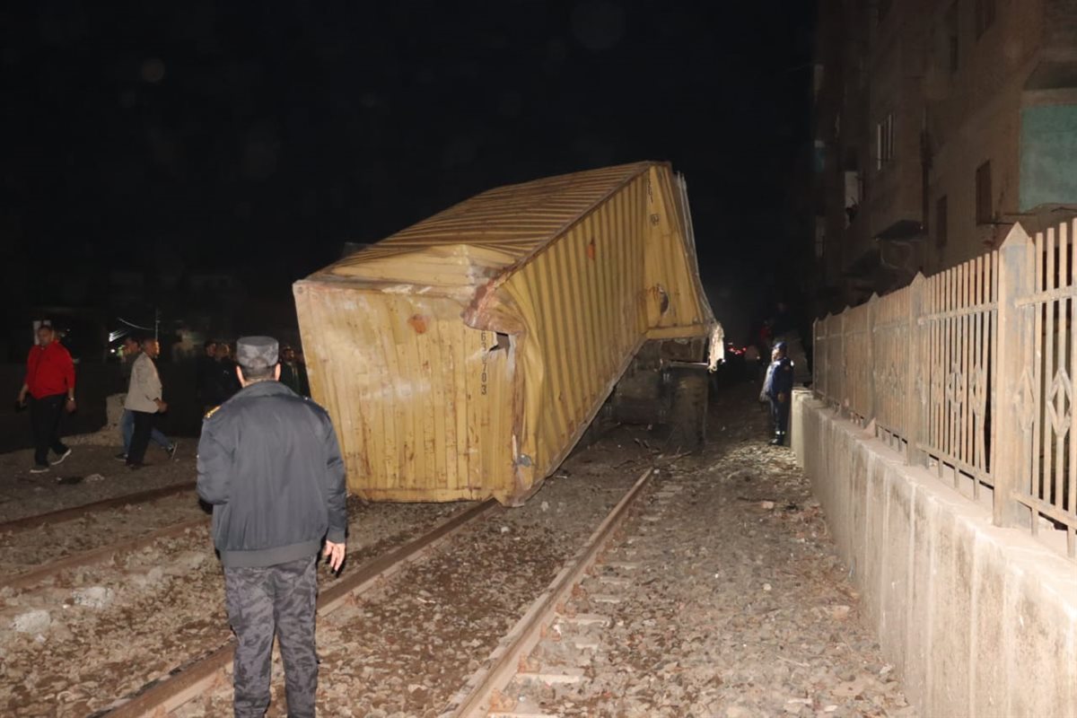 متابعة حادث حاويات قطار طوخ، فيتو