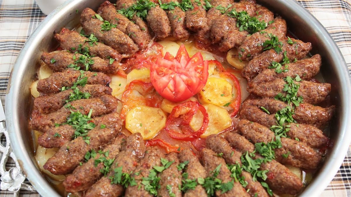 طريقة عمل صينية الكفتة