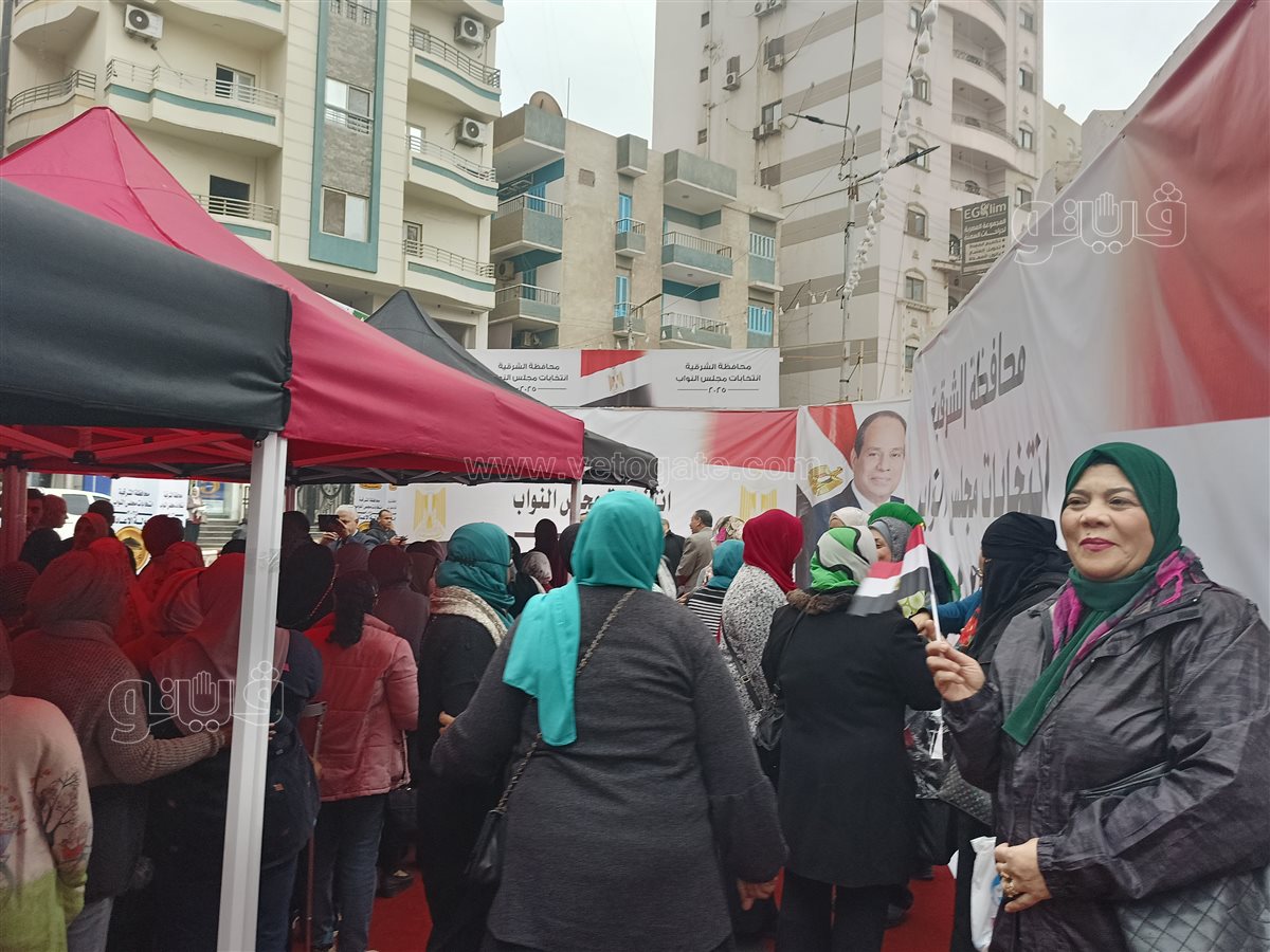 سقوط أمطار وتكثيف أمني مع فتح لجان جولة الإعادة لانتخابات النواب بالشرقية،فيتو