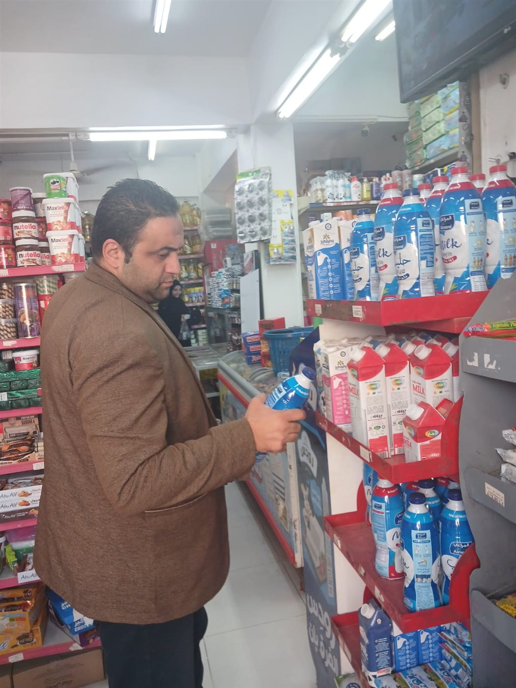 حملة تموينية ببني سويف