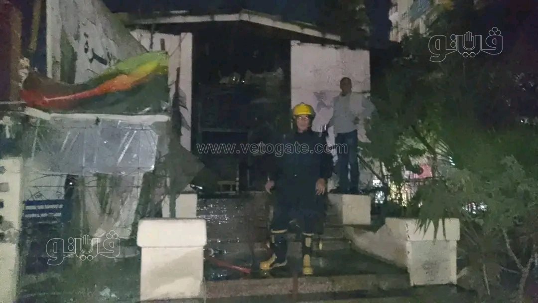 الحماية المدنية تسيطر على حريق بمكتبة حديقة الطفل بالزقازيق دون إصابات،فيتو