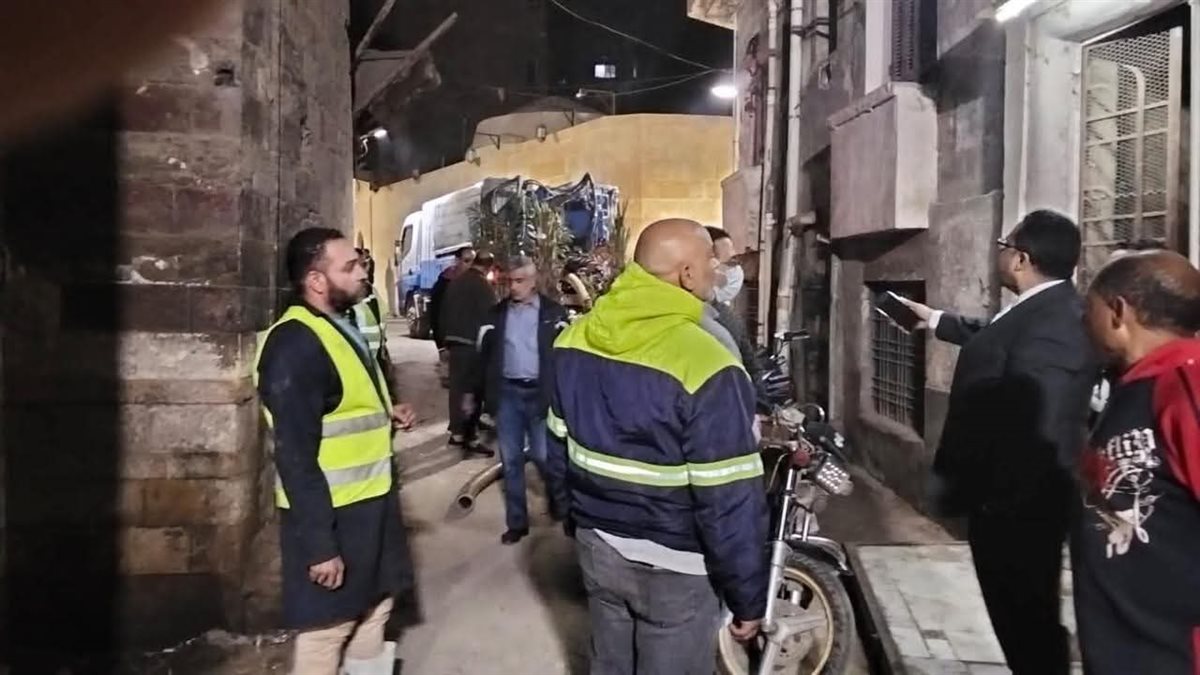 ترميم مسجد مدين الأشموني بحي باب الشعرية