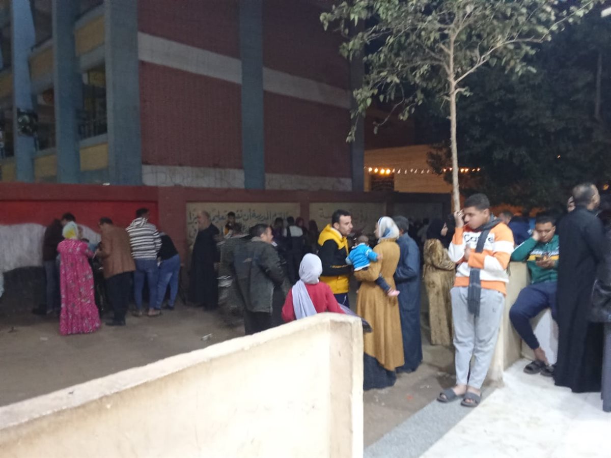 اقبال من المواطنيين قبيل غلق باب التصويت بالقليوبية، فيتو