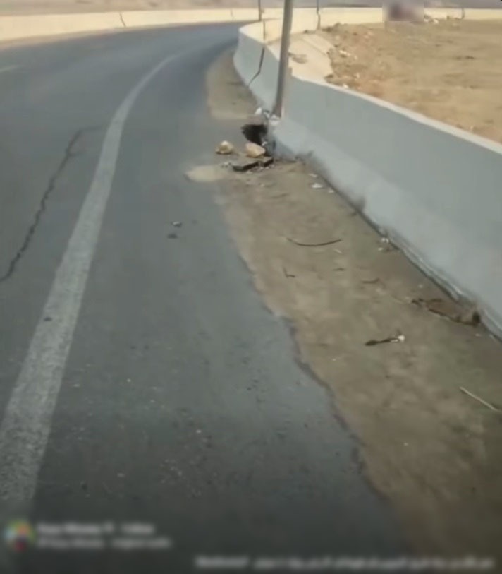 هبوط أرضي بطريق السويس.. والأمن يكشف التفاصيل وإعادة فتح الطريق