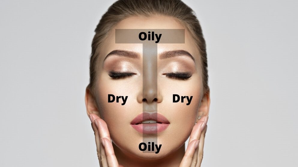 العناية بالبشرة المختلطة