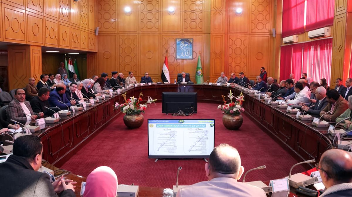 جانب من الاجتماع، فيتو