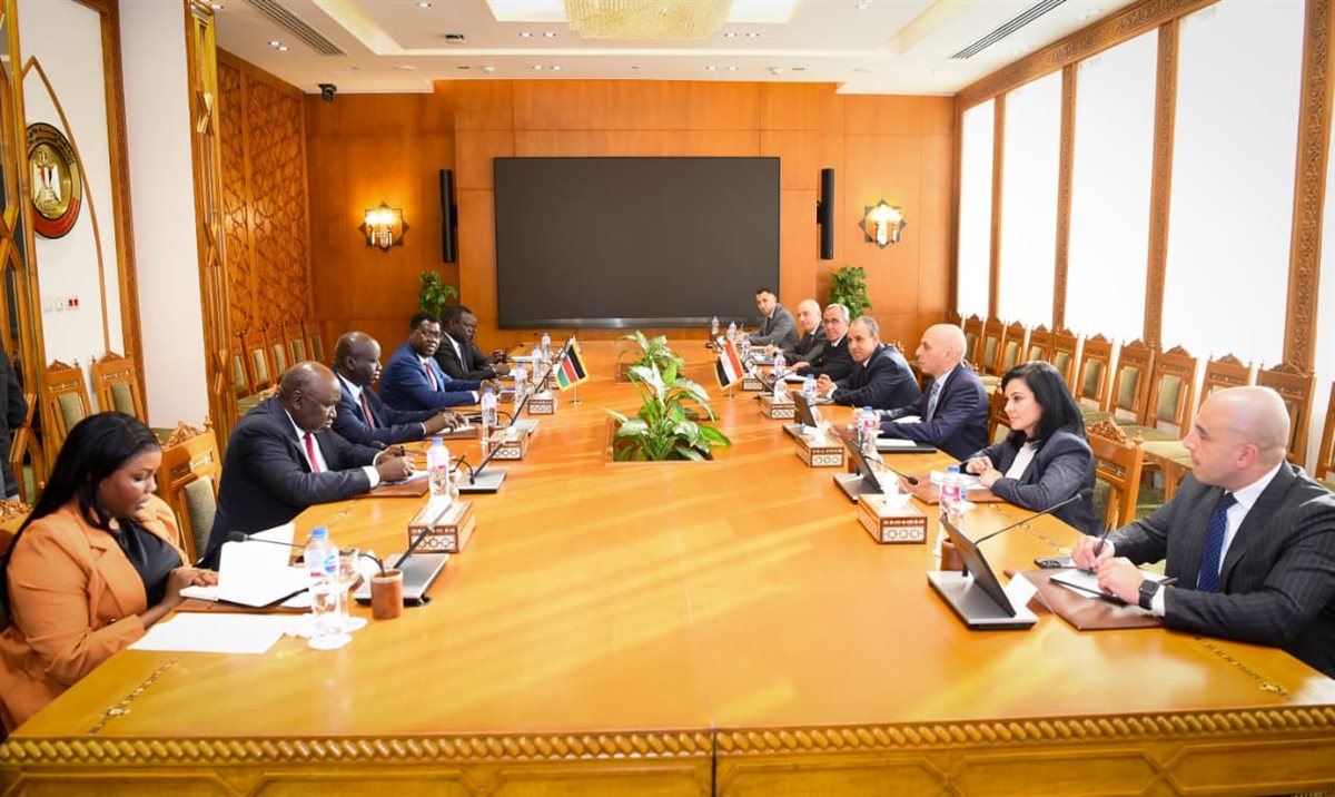 لقاء عبدالعاطي ونظيره جنوب السوداني، فيتو