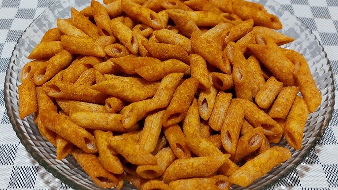 طريقة عمل سناكس المكرونة&nbsp;