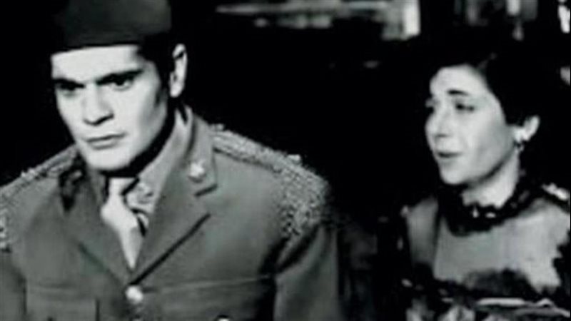 سناء جميل وعمر الشريف فى بداية ونهاية&nbsp;