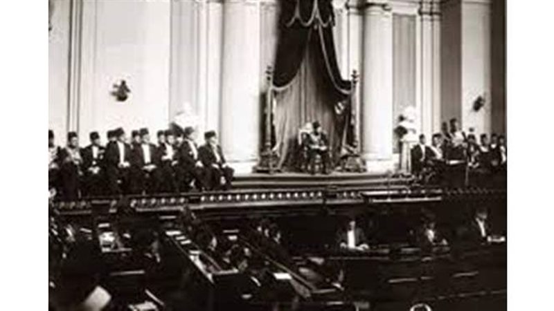 الملك فؤاد يرأس البرلمان&nbsp;