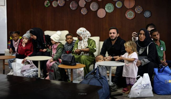 سوريون عائدون من السودان، فيتو