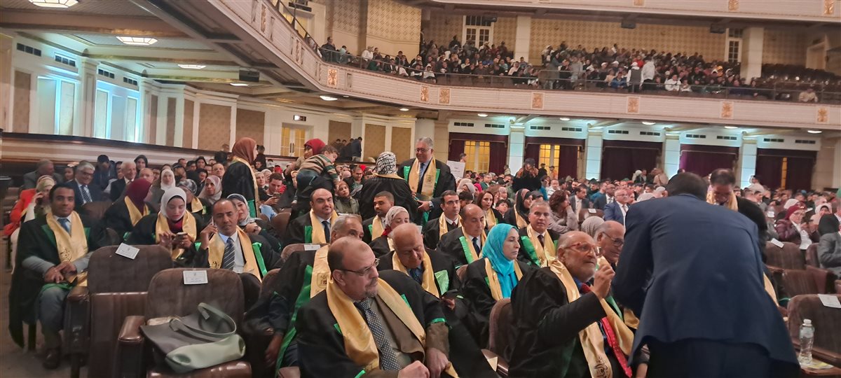 &nbsp;احتفالية عيد العلم بجامعة القاهرة