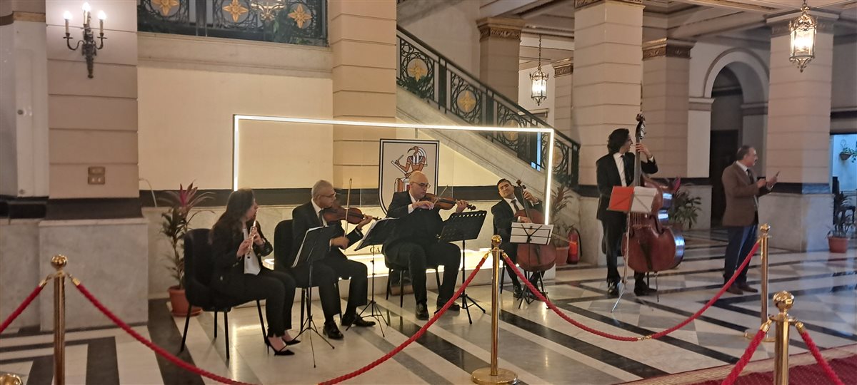 &nbsp;احتفالية عيد العلم بجامعة القاهرة