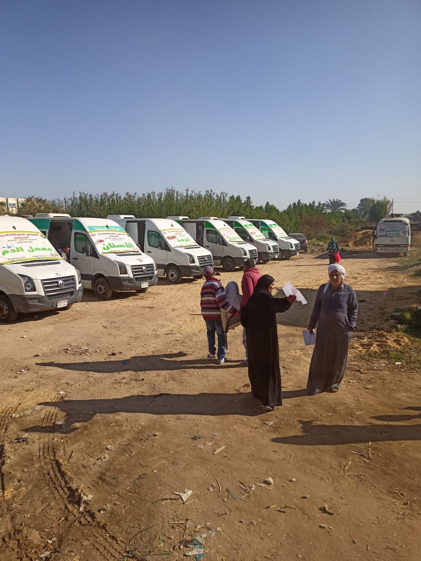 جانب من فاعليات القافلة، فيتو