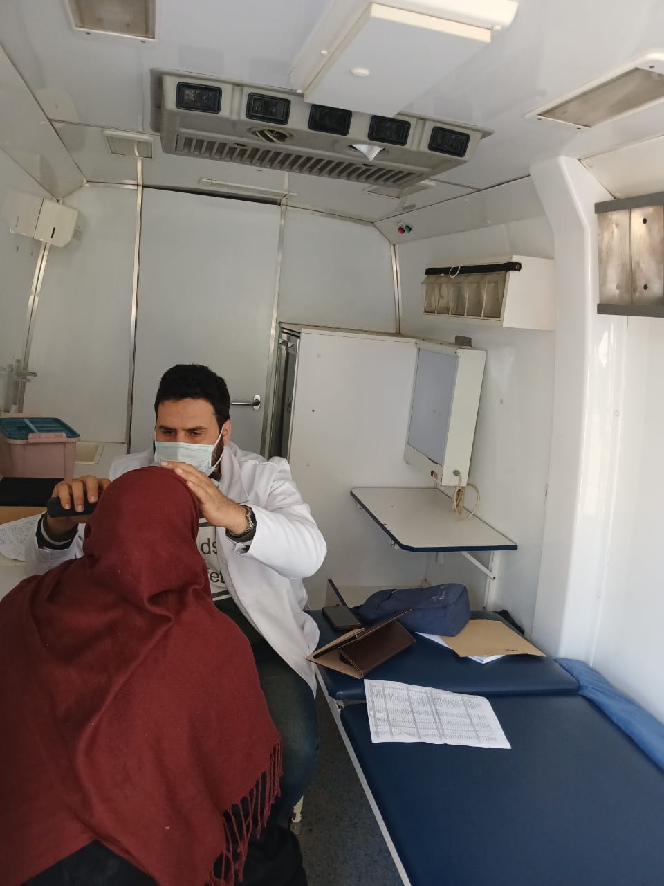 جانب من فاعليات القافلة، فيتو