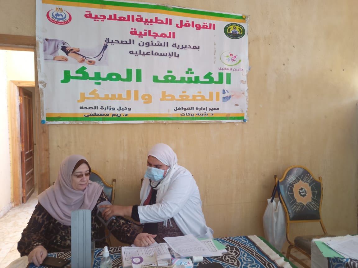 جانب من فاعليات القافلة، فيتو