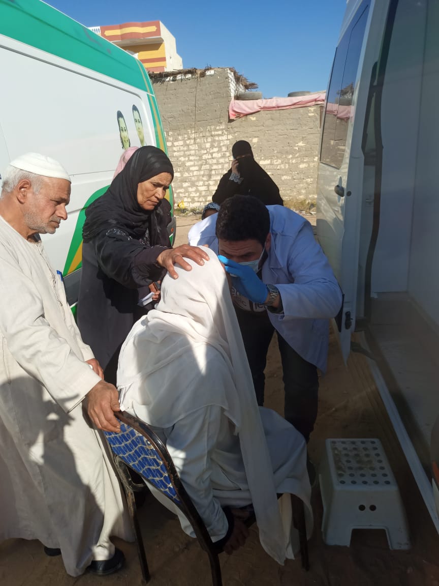 جانب من فاعليات القافلة، فيتو