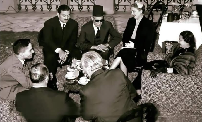 صورة نادرة لأم كلثوم في الأردن، فيتو