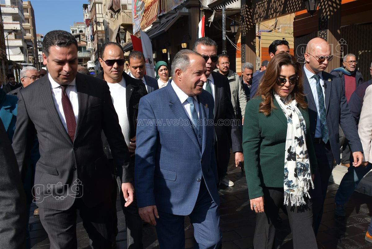 وزيرة التنمية المحلية تزور بورسعيد، فيتو&nbsp;