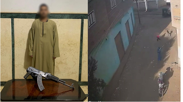 ضبط مزارع أطلق أعيرة نارية على جاره بسبب خلافات جيرة بسوهاج