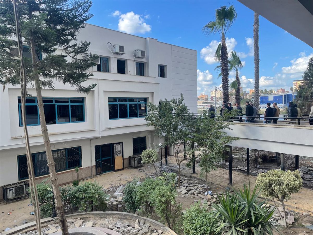 محافظ الدقهلية يتفقد أعمال تطوير قصر ثقافة المنصورة