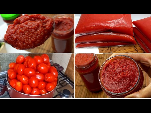 طريقة تفريز صلصة الطماطم&nbsp;