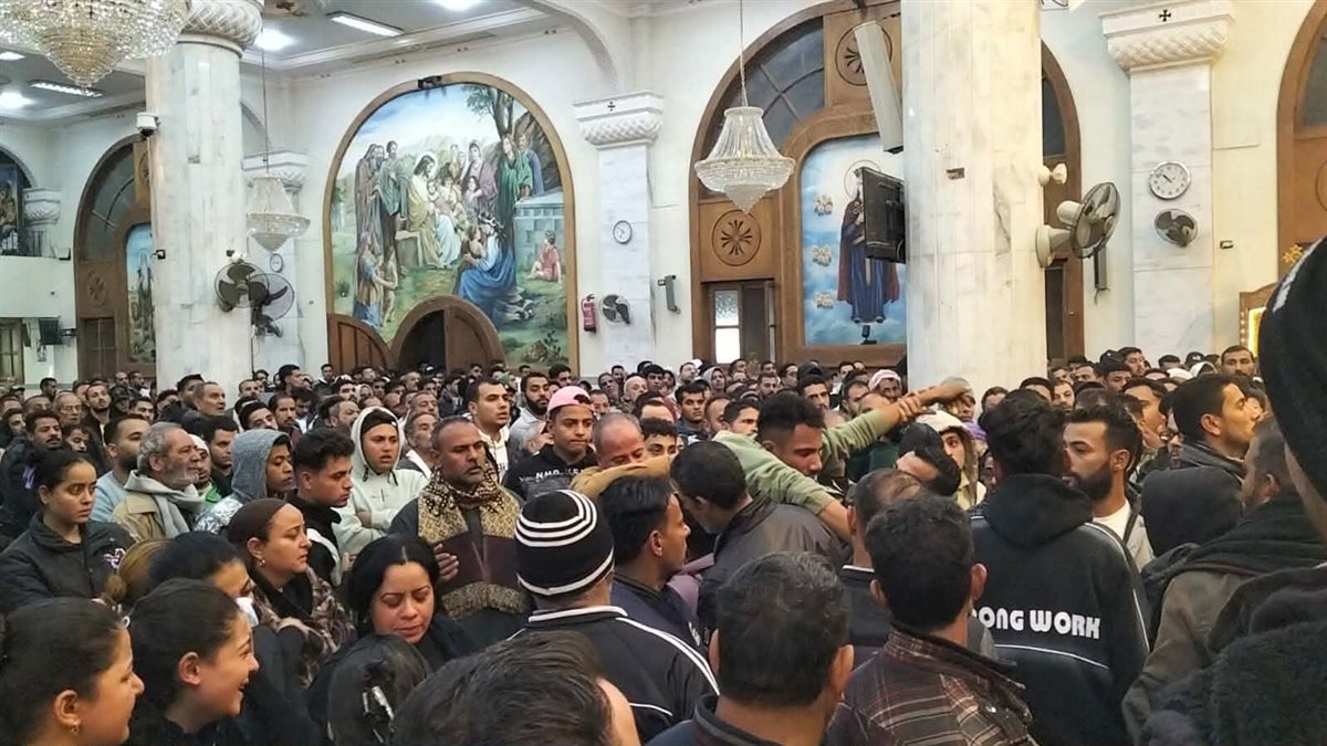 جثمان مينا جاد ضحية الهجرة غير الشرعية، المنيا، فيتو&nbsp;