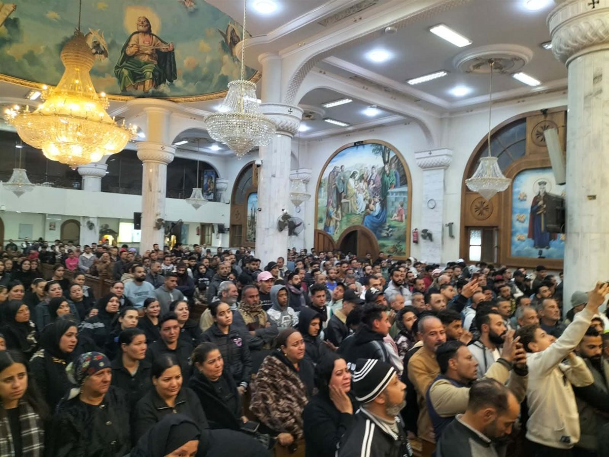 جثمان مينا جاد ضحية الهجرة غير الشرعية، المنيا، فيتو&nbsp;