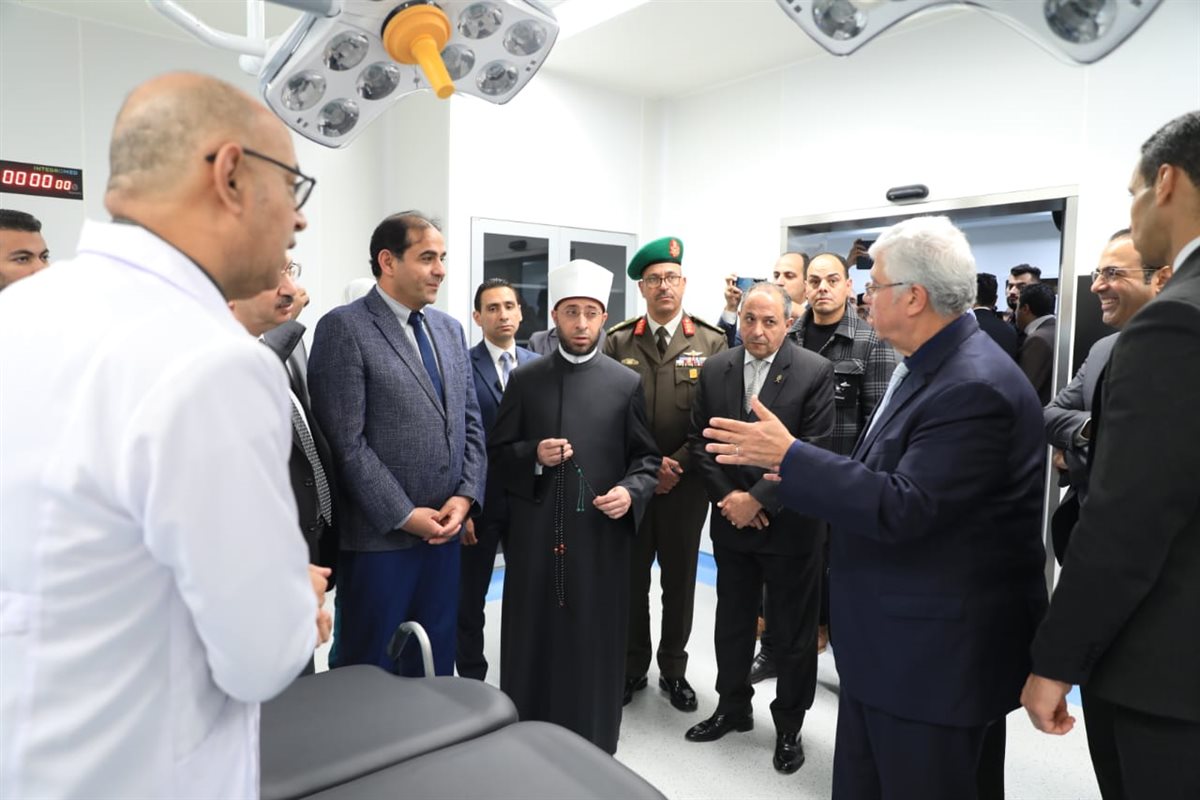 وزيرا التعليم العالي والأوقاف يفتتحان مستشفى جامعة بورسعيد&nbsp;