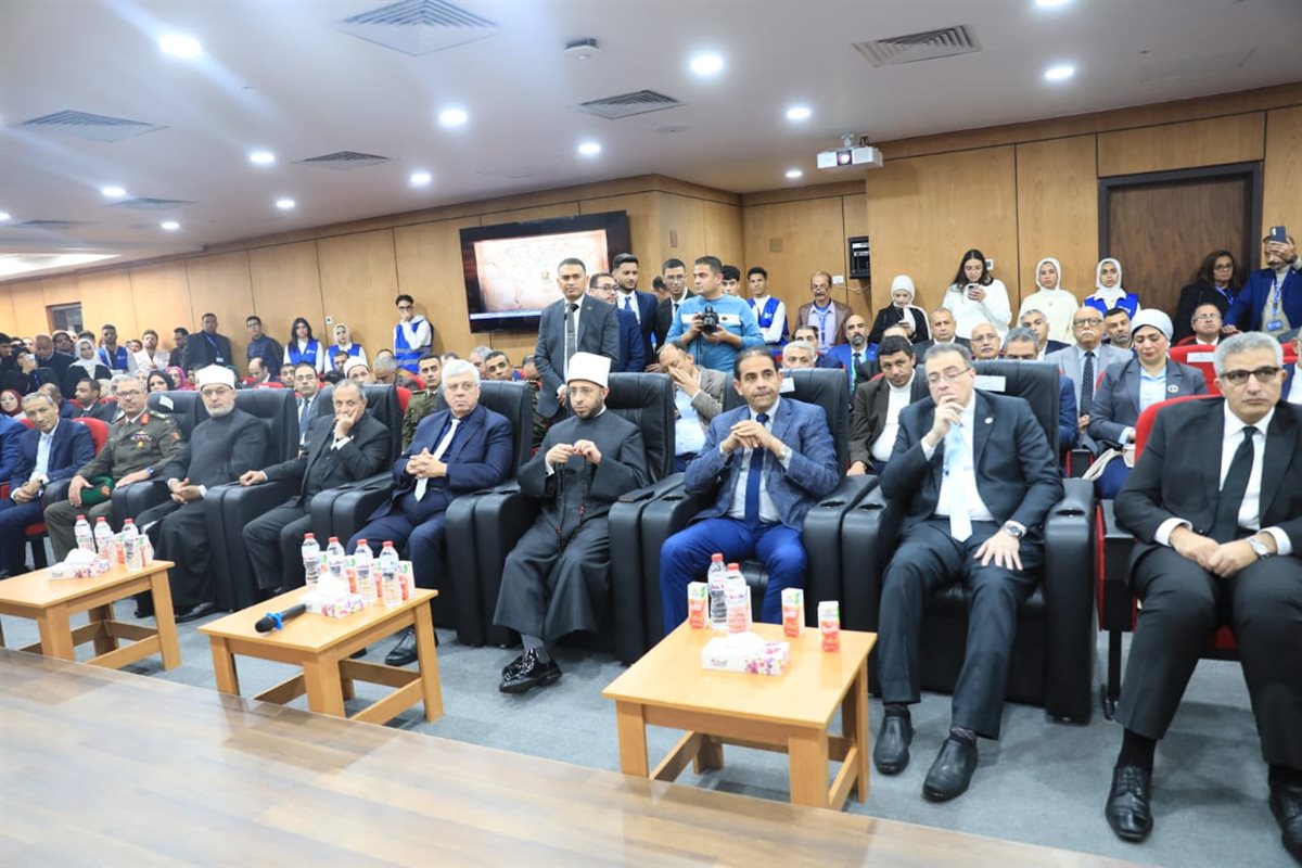 وزيرا التعليم العالي والأوقاف يفتتحان مستشفى جامعة بورسعيد&nbsp;