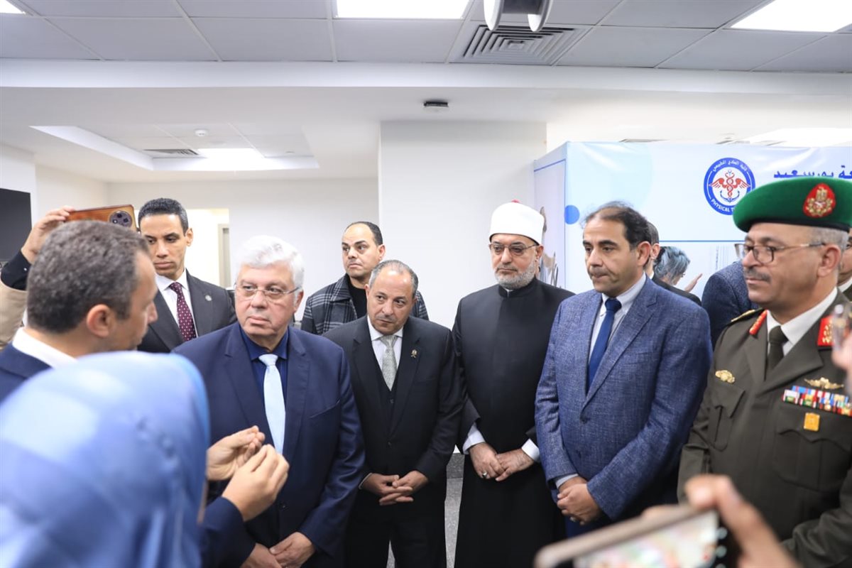 وزيرا التعليم العالي والأوقاف يفتتحان مستشفى جامعة بورسعيد&nbsp;