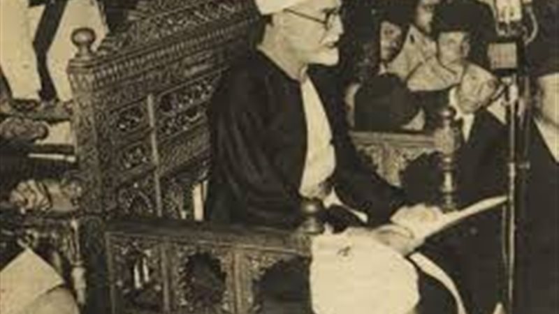 الشيخ مصطفى عبد الرازق فى الازهر&nbsp;