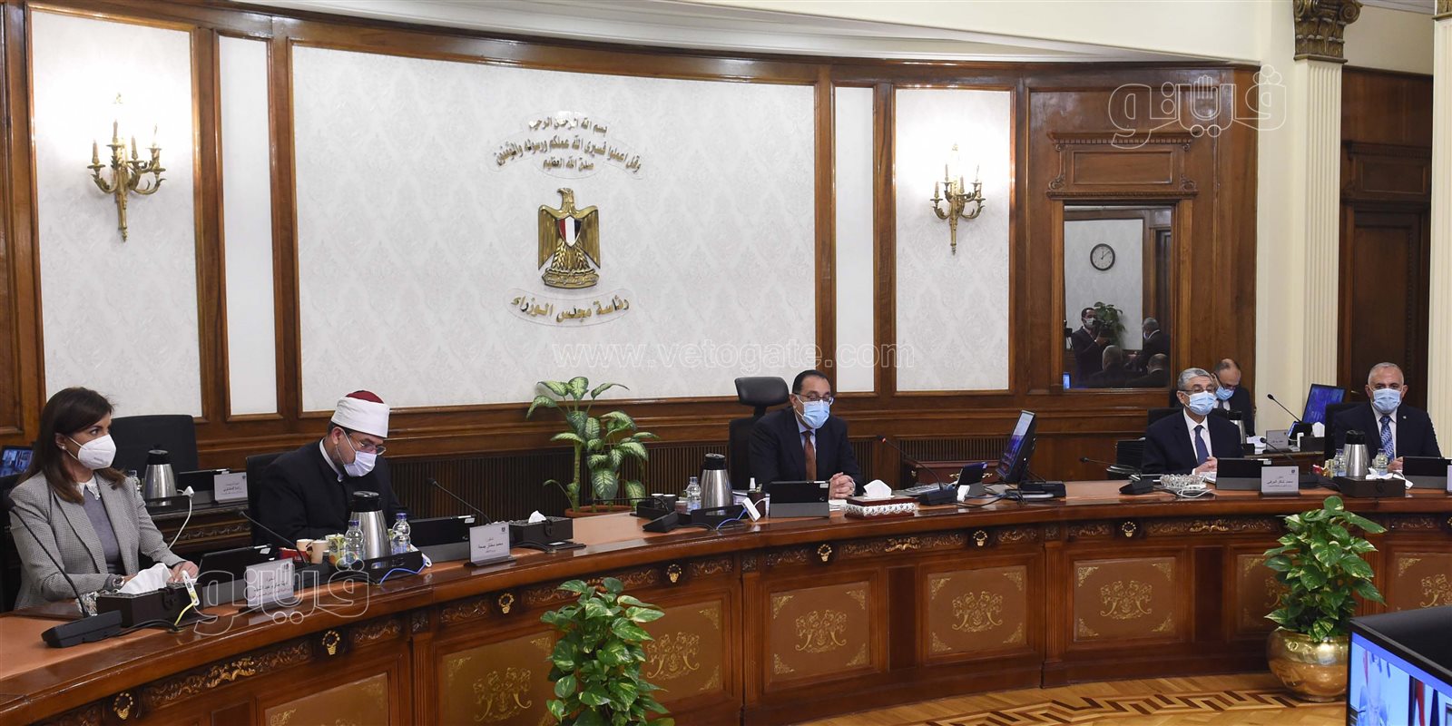  بدء اجتماع مجلس الوزراء برئاسة مصطفى مدبولي (4)