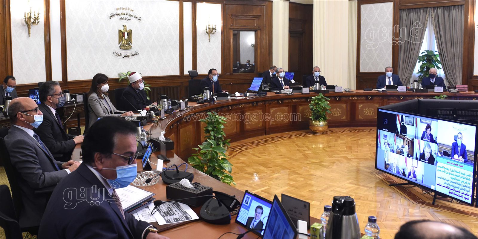  بدء اجتماع مجلس الوزراء برئاسة مصطفى مدبولي (2)