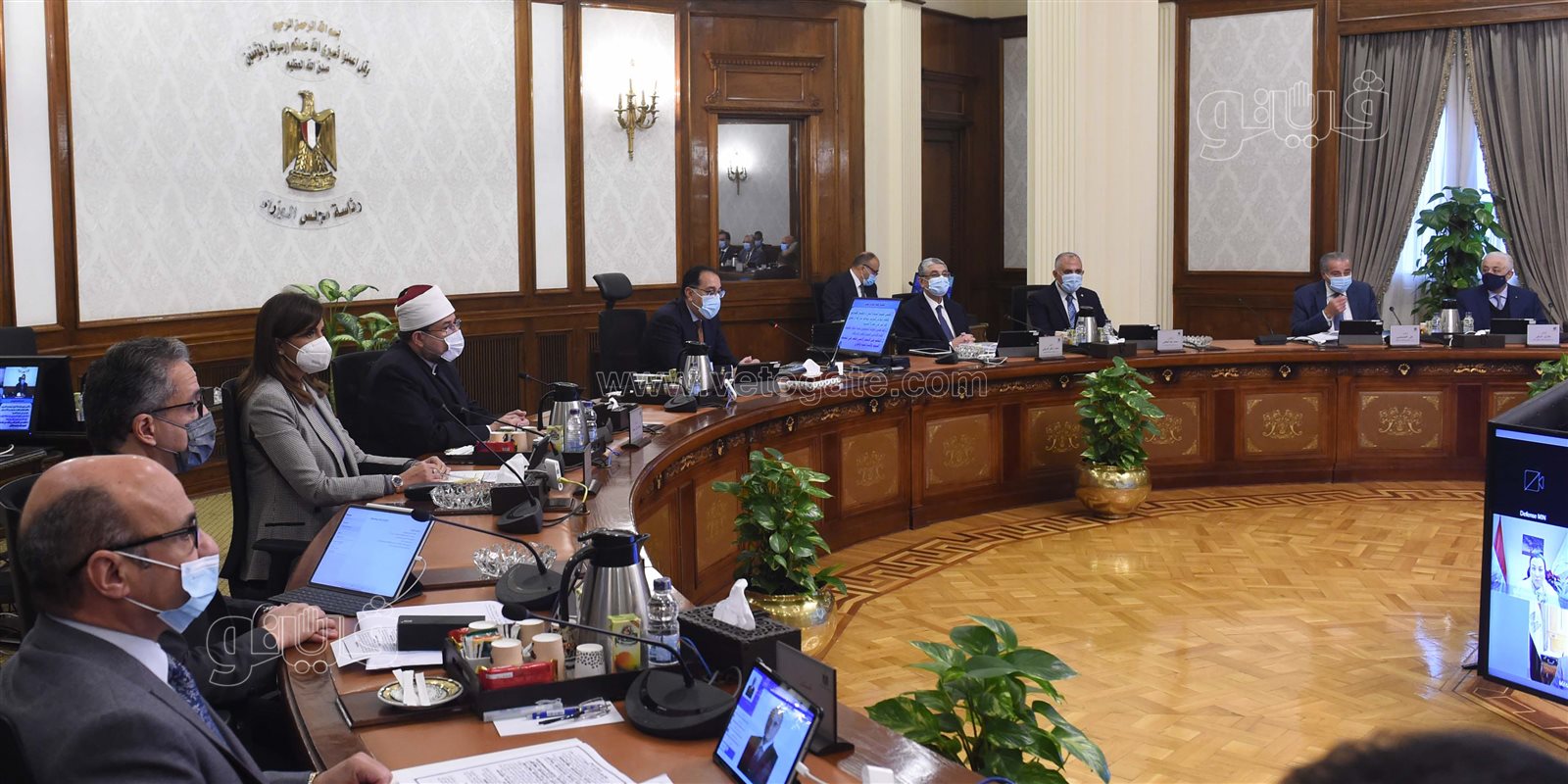  بدء اجتماع مجلس الوزراء برئاسة مصطفى مدبولي (3)