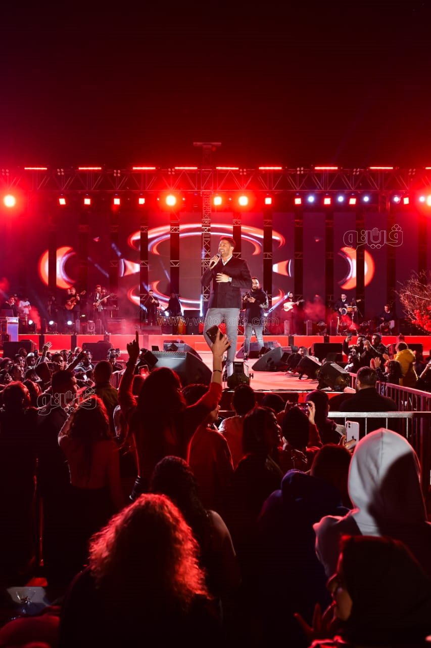 حماقي يزلزل جبال الجلالة بأقوى حفلات رأس السنة بمصر (1)