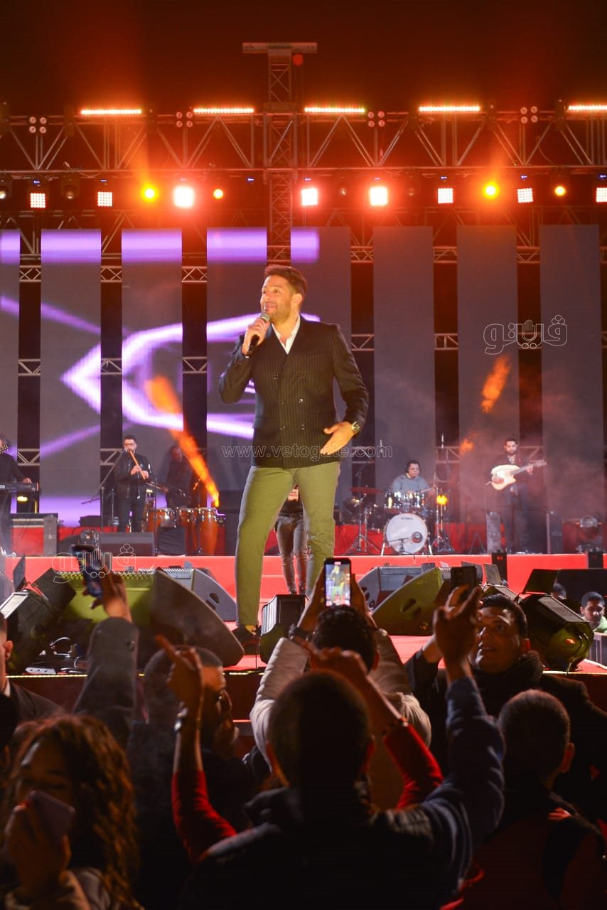 حماقي يزلزل جبال الجلالة بأقوى حفلات رأس السنة بمصر (24)