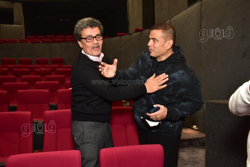 عمرو دياب في نص الليل بعد انتهاءه من حفلته بموسم الرياض (3)