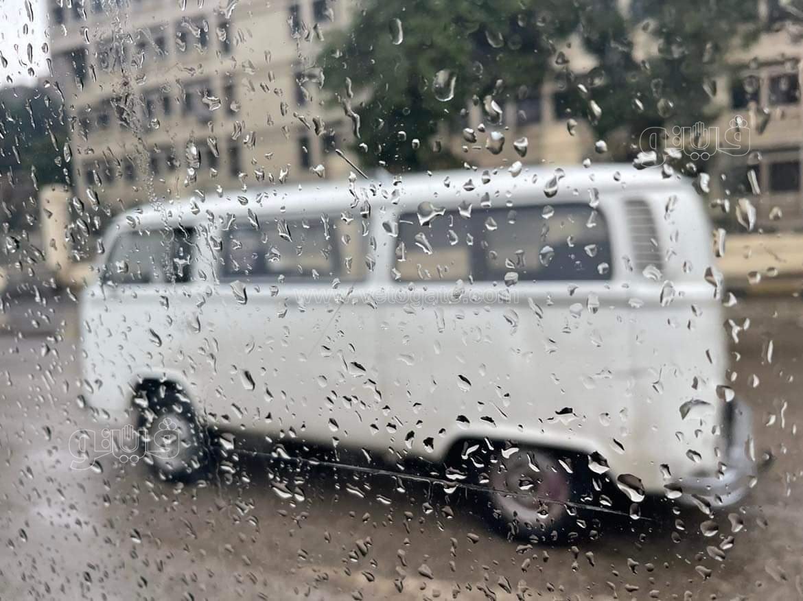 أمطار على القاهرة والجيزة (1)