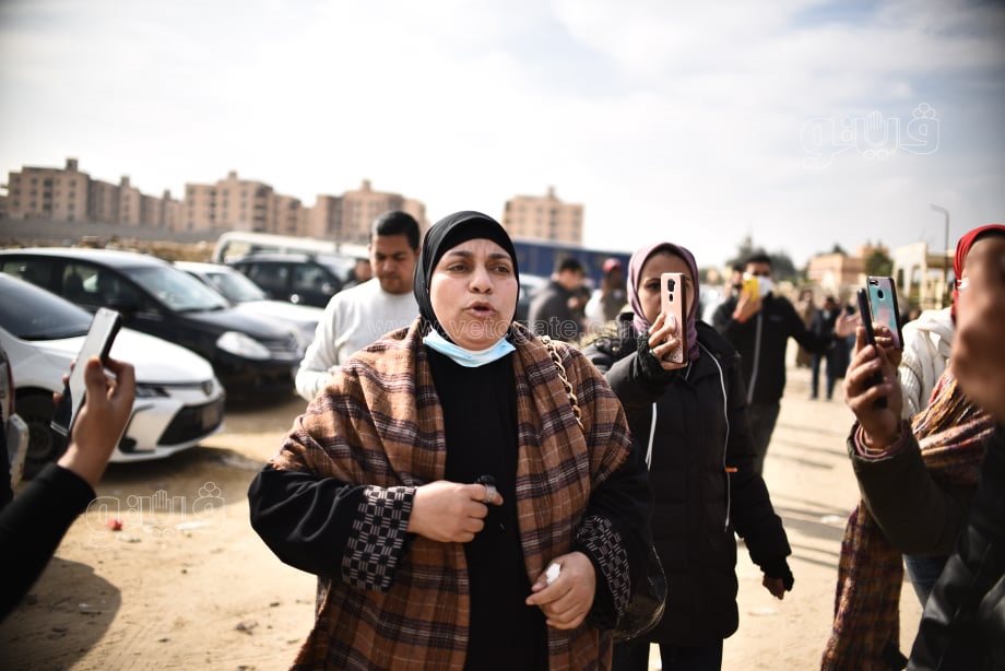 انهيار أسر ضحايا حادث الشيخ زايد (3)