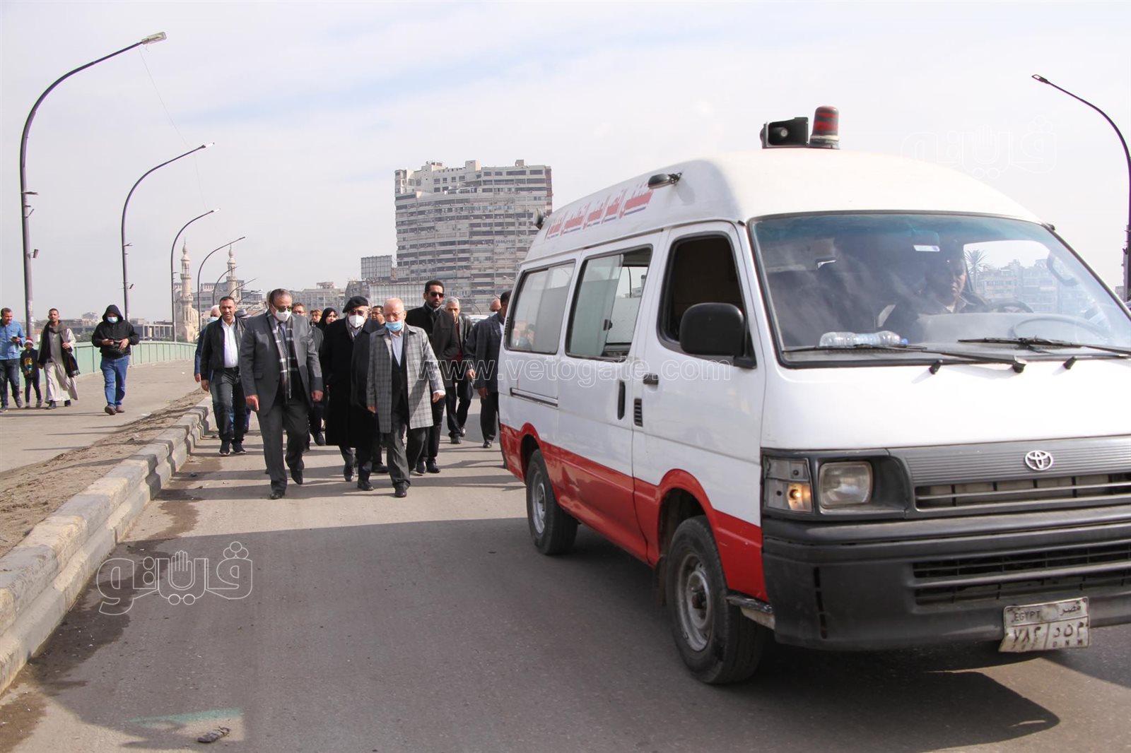 انطلاق مسيرة تقودها وزيرة الثقافة إلى جامعة القاهرة لتأبين جابر عصفور (8)