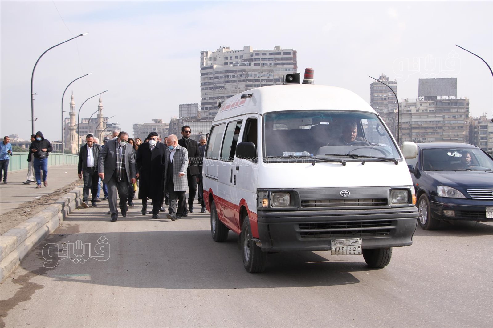 انطلاق مسيرة تقودها وزيرة الثقافة إلى جامعة القاهرة لتأبين جابر عصفور (14)