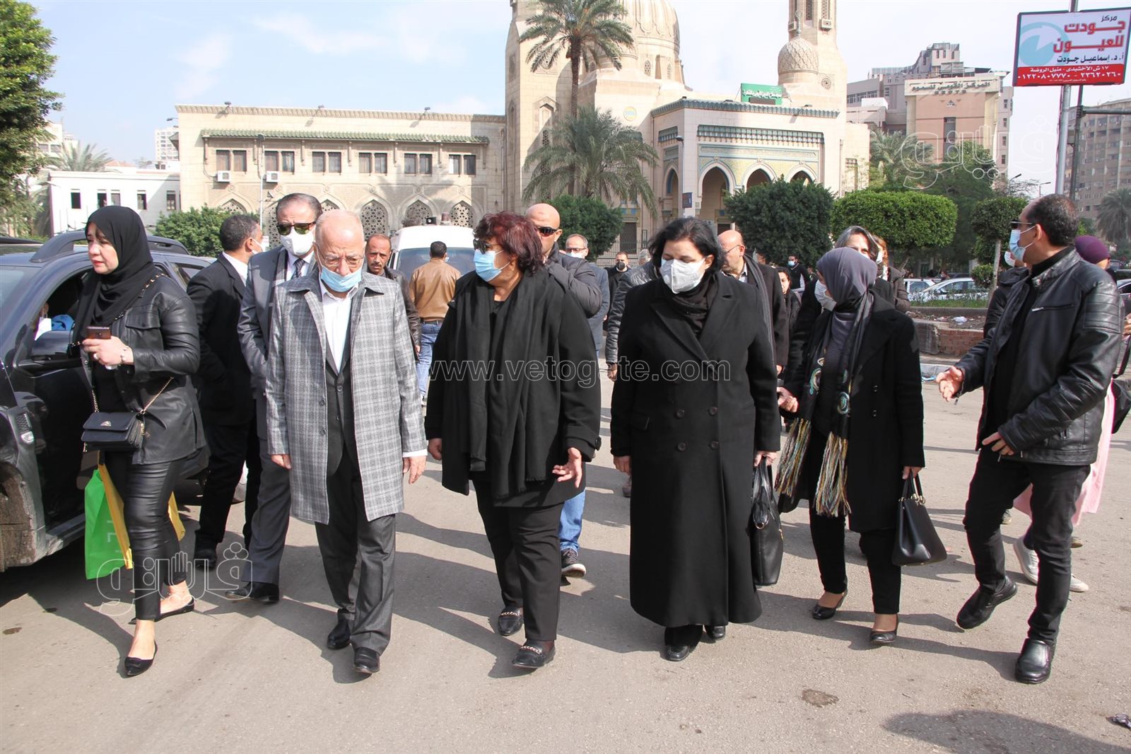 انطلاق مسيرة تقودها وزيرة الثقافة إلى جامعة القاهرة لتأبين جابر عصفور (18)