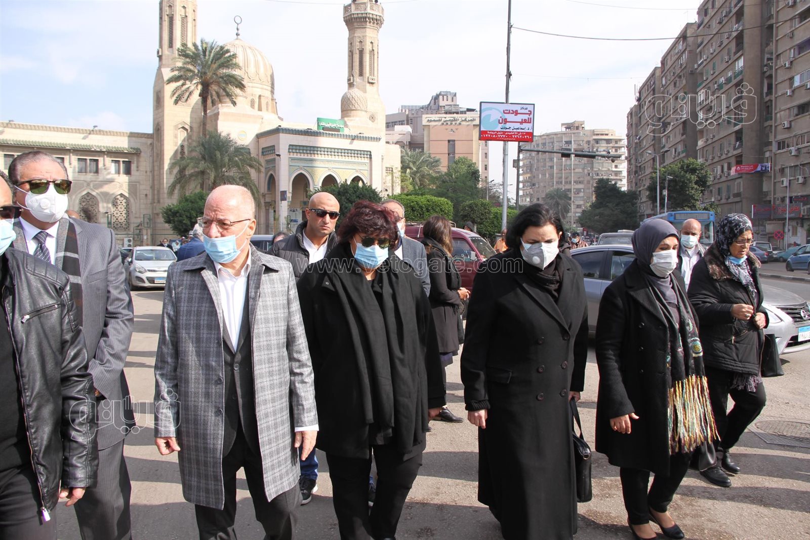 انطلاق مسيرة تقودها وزيرة الثقافة إلى جامعة القاهرة لتأبين جابر عصفور (22)