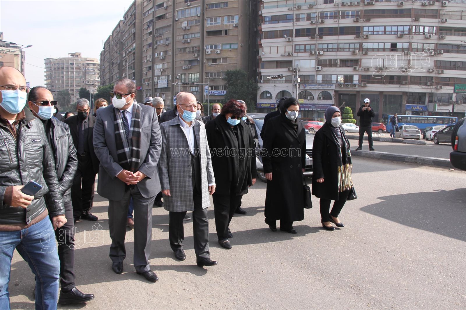 انطلاق مسيرة تقودها وزيرة الثقافة إلى جامعة القاهرة لتأبين جابر عصفور (27)