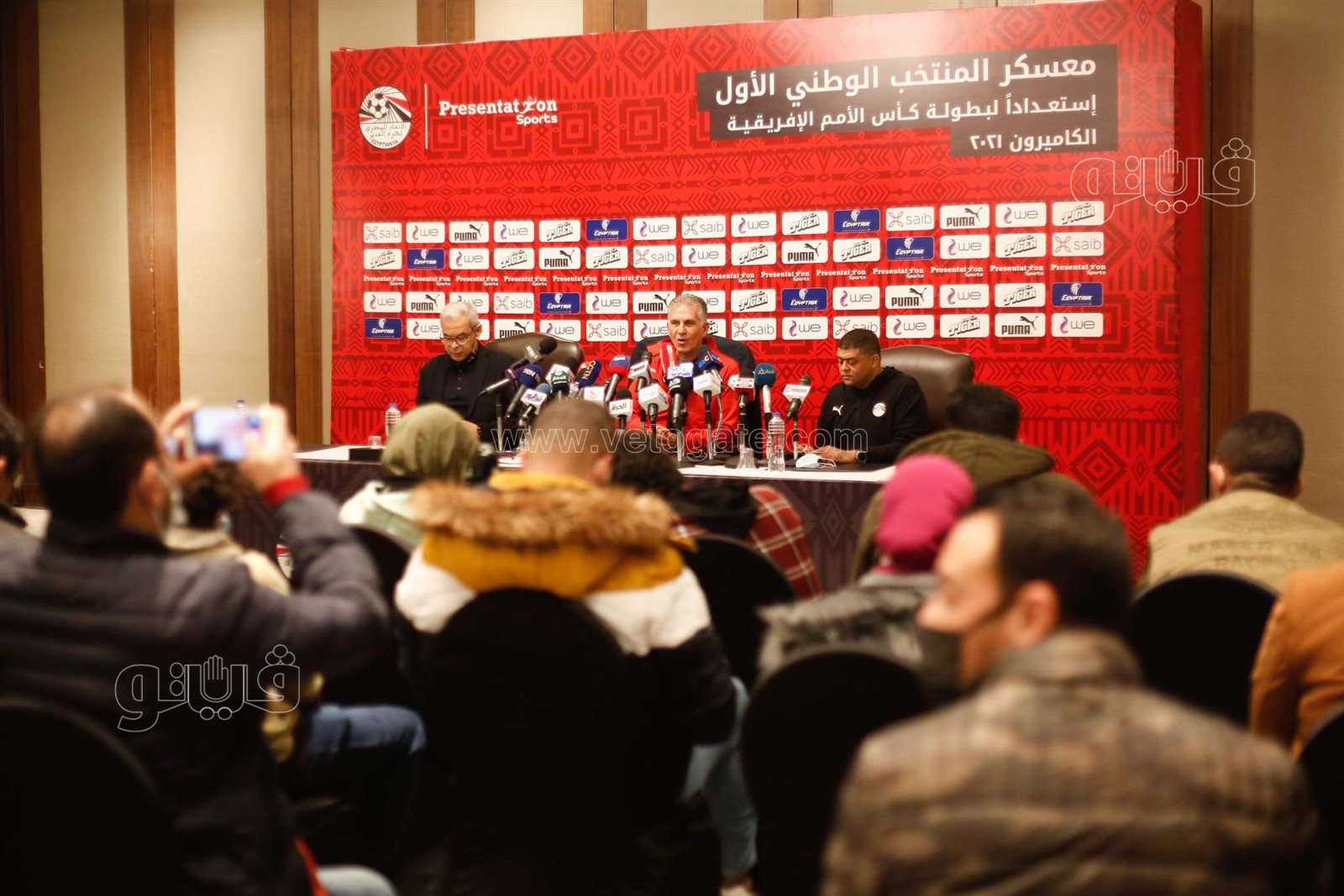 كيروش في المؤتمر الصحفي عن بطولة أمم أفريقيا (3)