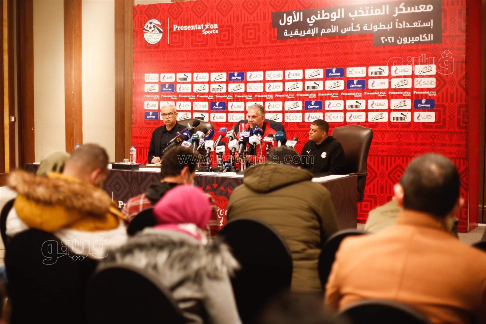 كيروش في المؤتمر الصحفي عن بطولة أمم أفريقيا (7)