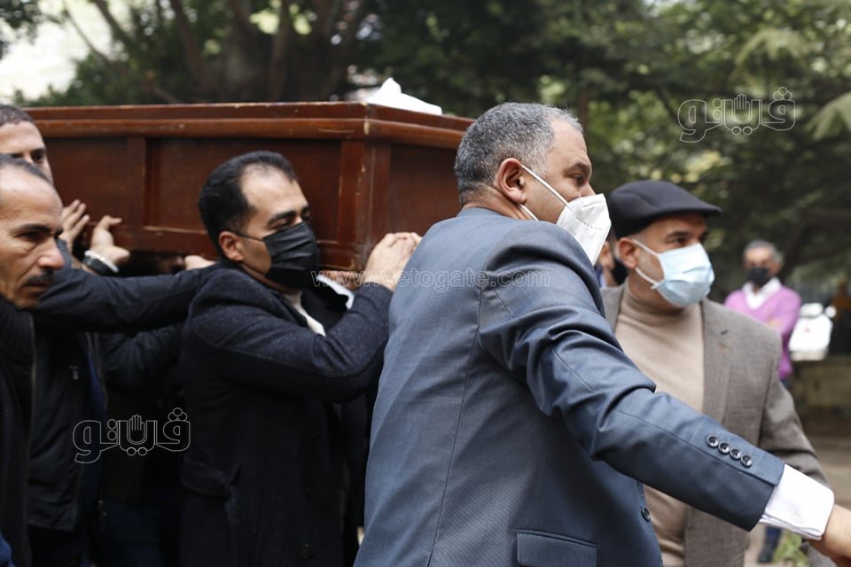 وصول جثمان إبراهيم حجازي (14)