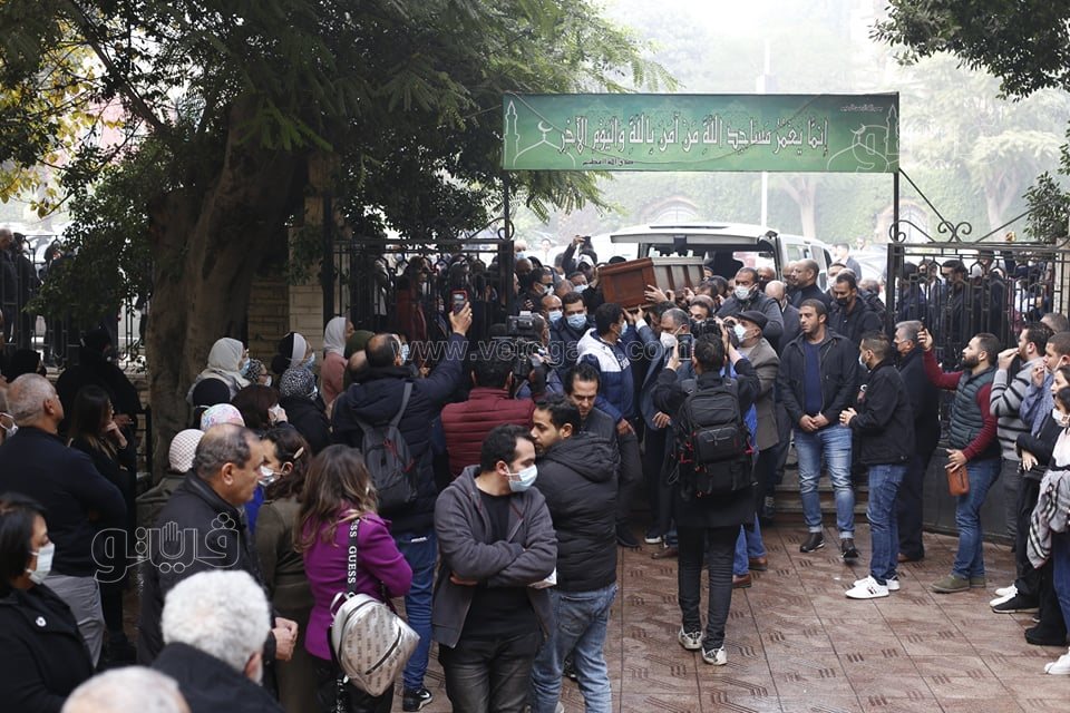 وصول جثمان إبراهيم حجازي (5)